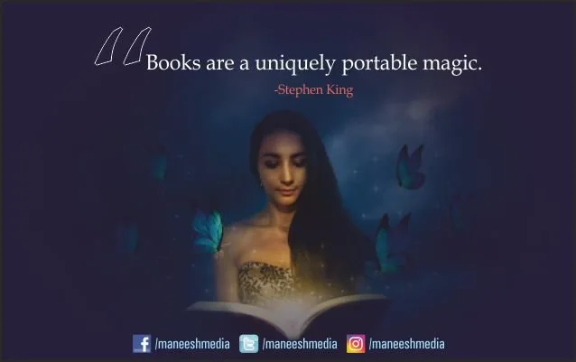 The magic of reading real books