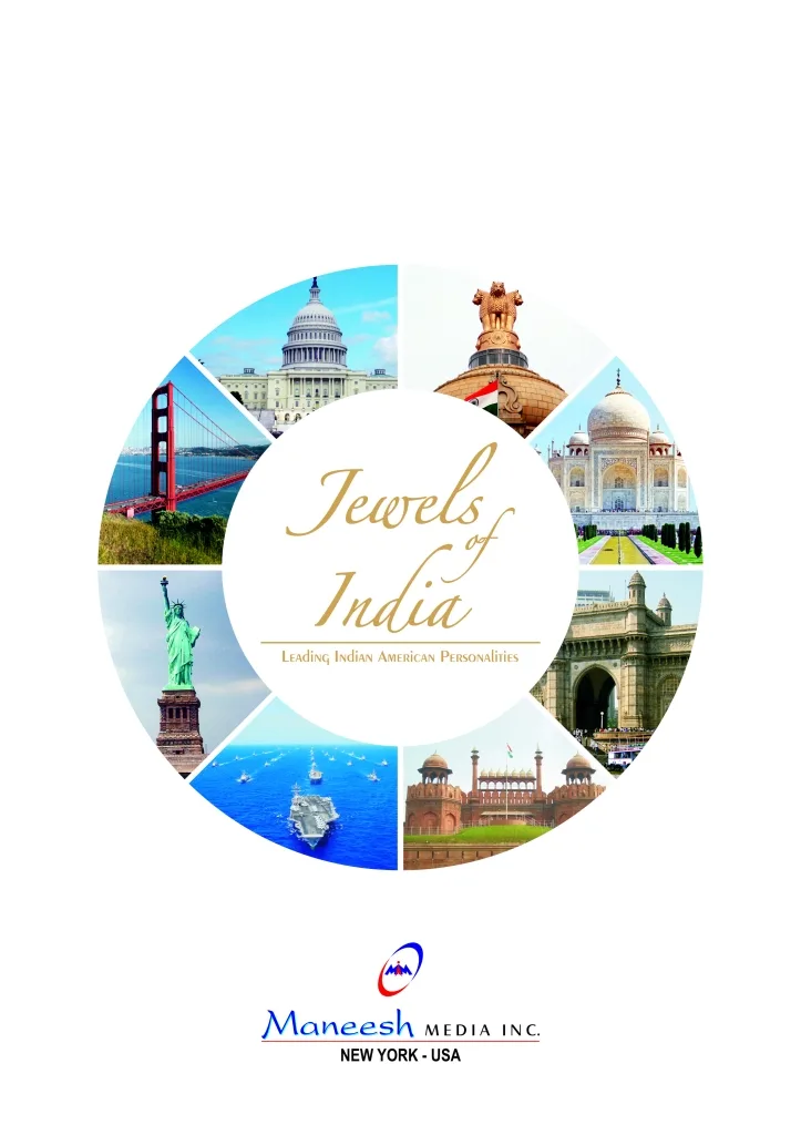 23. Jewels of India - Leading Indian American Personalities 2013