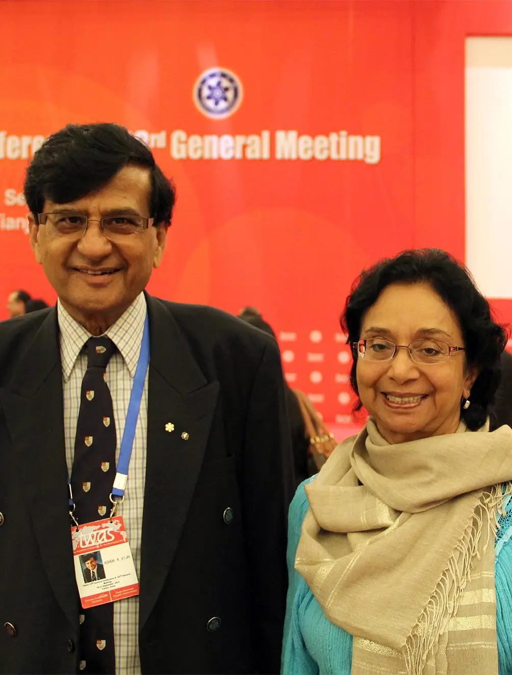 Dr. Ratna Ghosh, C.M., & Dr. Ashok Vijh, O.C.