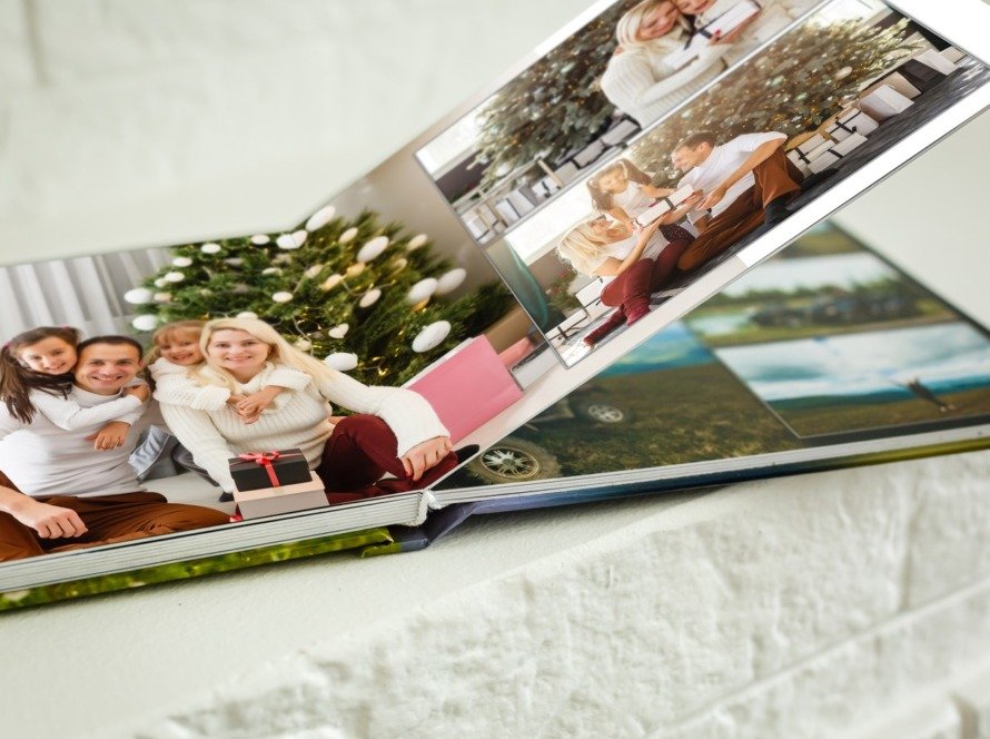 Anniversary photo book