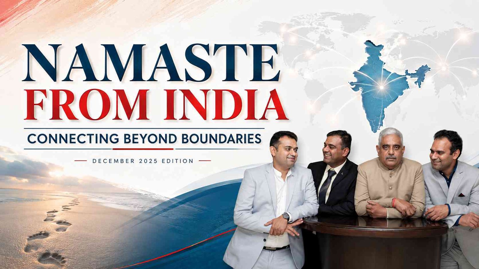 NAMASTE FROM INDIA-CONNECTING BEYOND BOUNDARIES