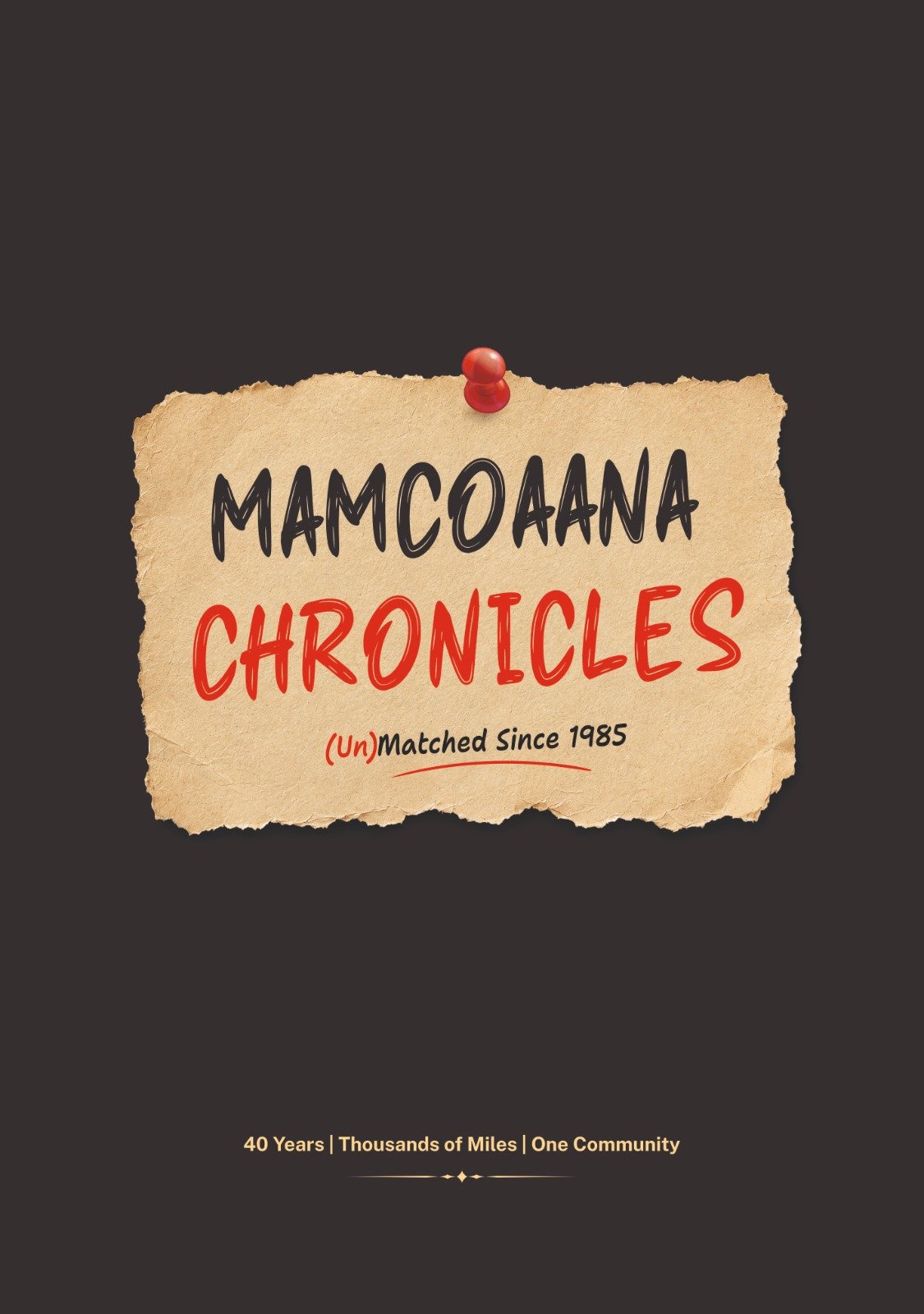 Mamcoaana Chronicles book cover