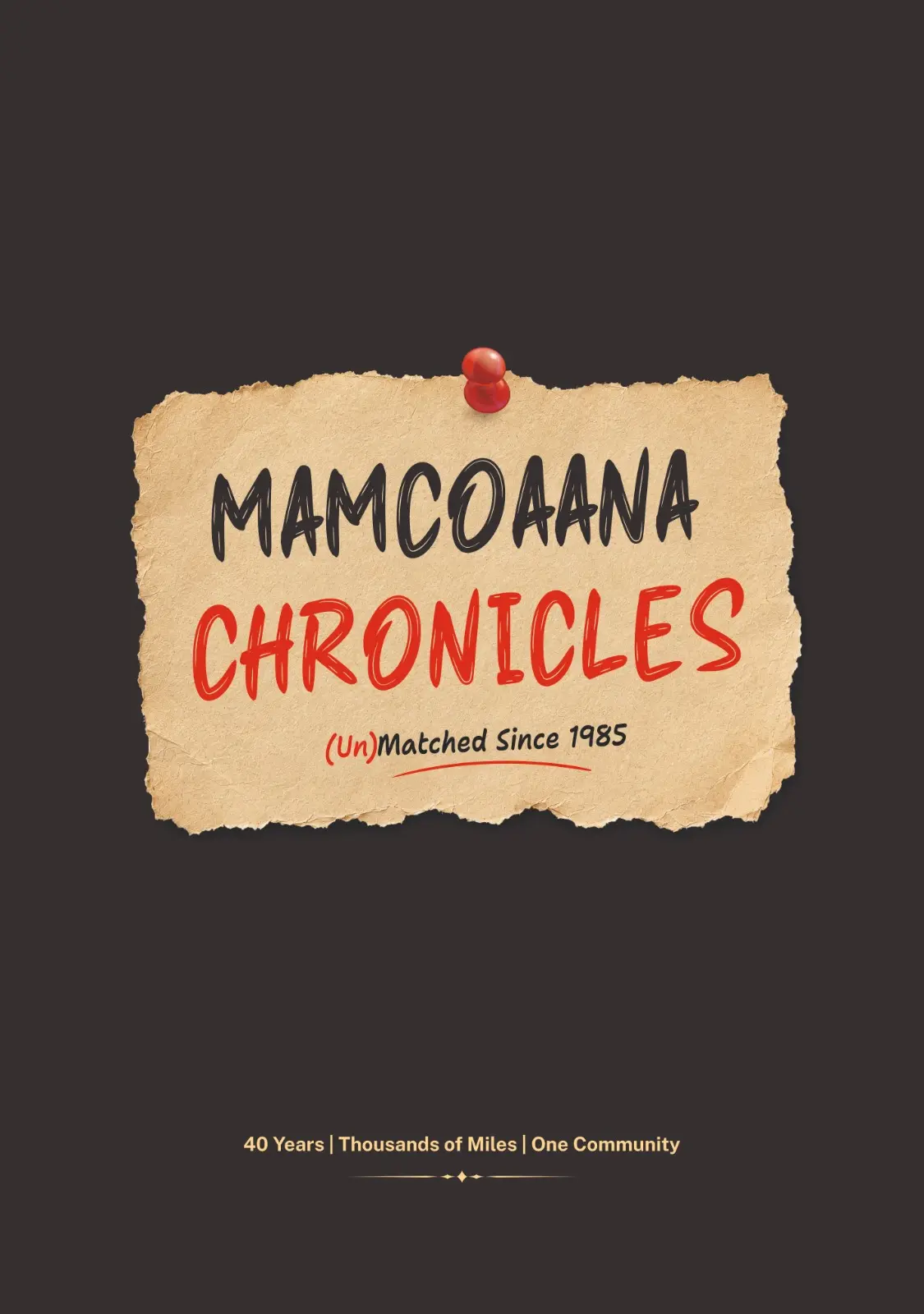 Mamcoaana Chronicles book cover