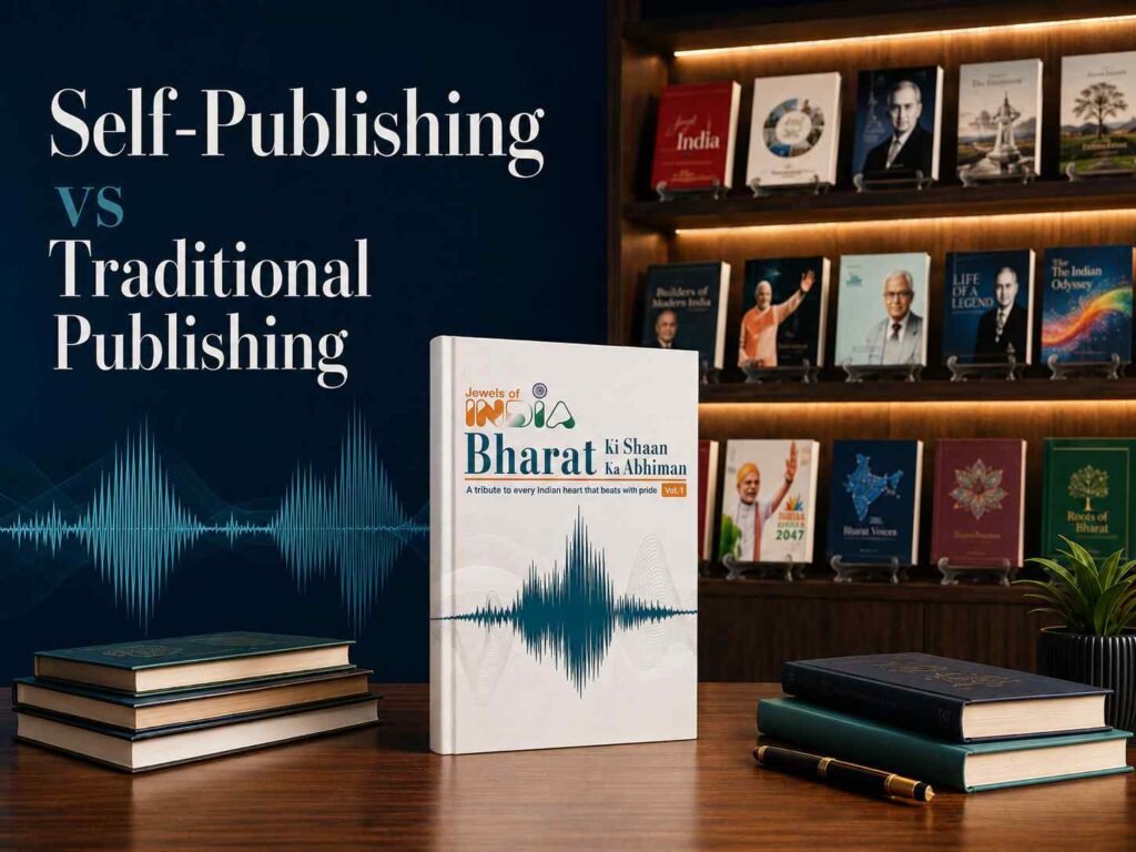 self publishing vs traditional publishing