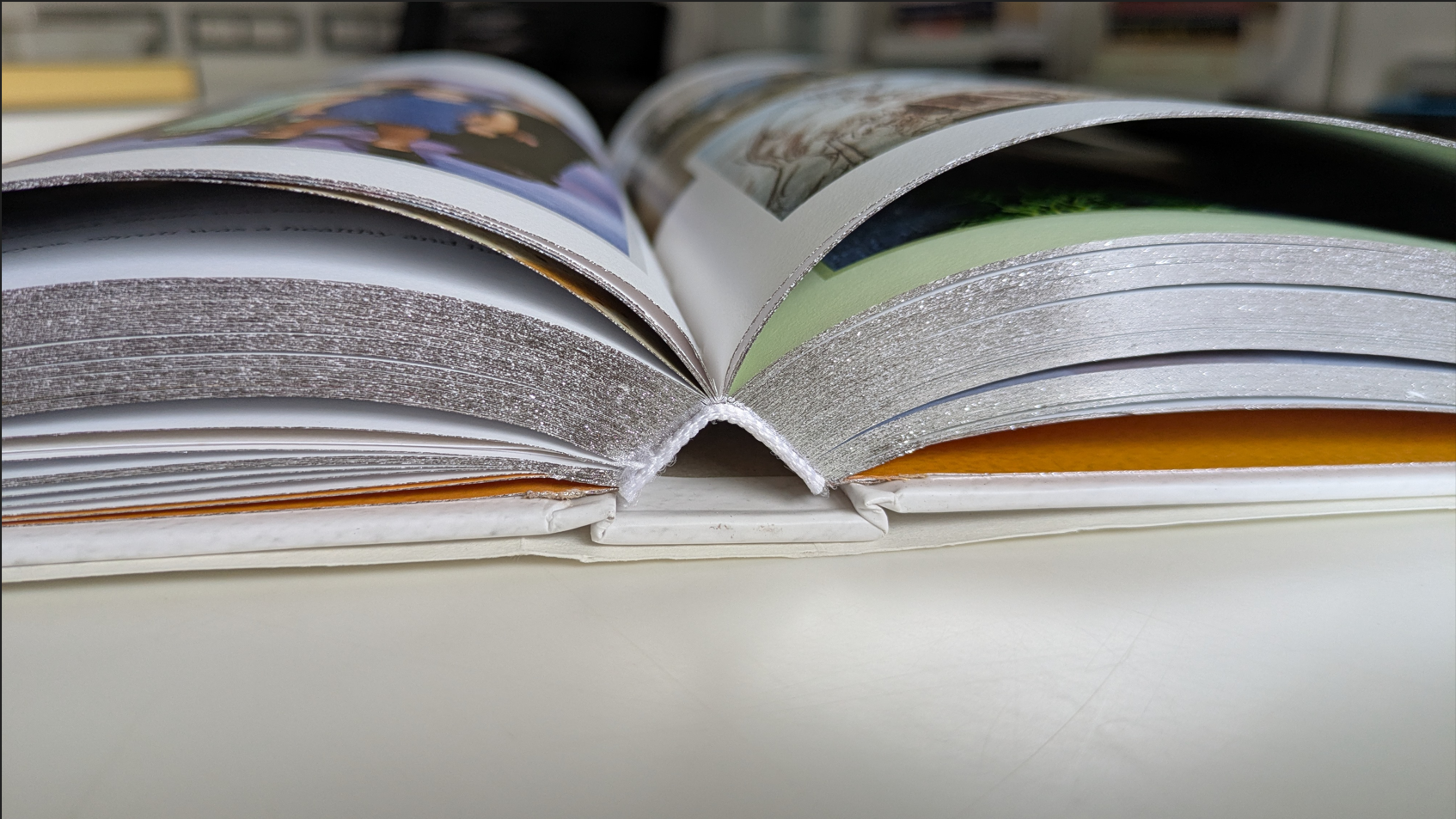 Metallic Page Edge Gilding